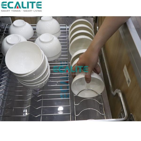 Kệ xoong nồi tủ dưới Pull-out Ecalite EL-EP7003B - Hàng Chính Hãng