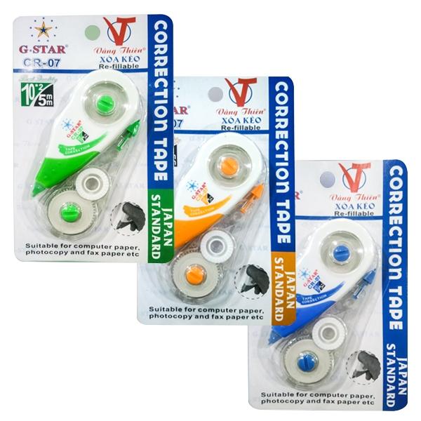 Xóa Kéo Kèm Ruột 5 mm x 10 m - Gstar CR-07