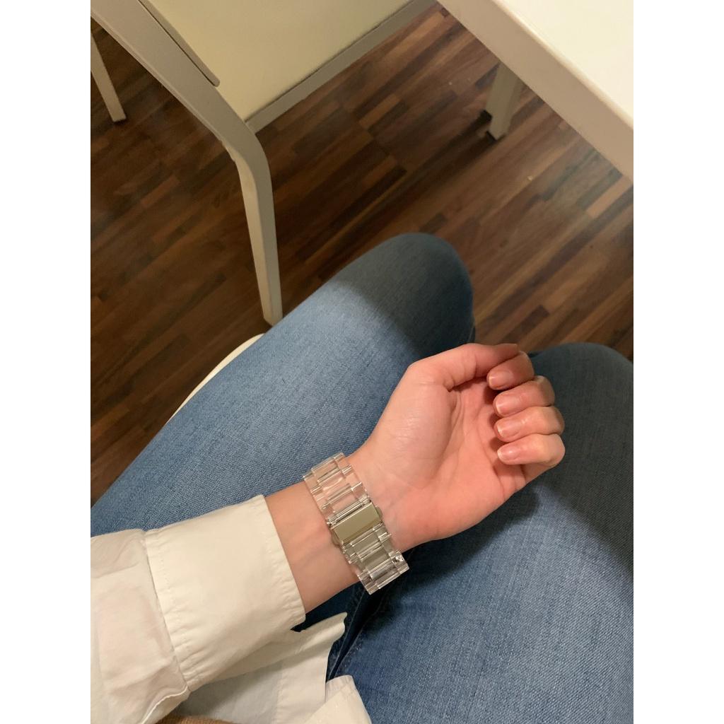 Dây Đeo Trong Suốt Cho Đồng Hồ Thông Minh Samsung Galaxy Watch Active 2 Galaxy Watch 3 41mm 45mm Galaxy Watch 42mm 46mm Galaxy Watch 4 40mm 44mm Galaxy Watch 4 Classic 42mm 46mm