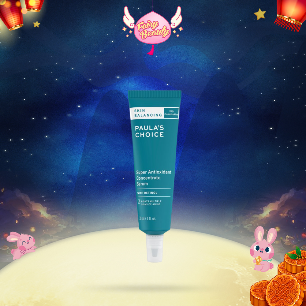 Serum Cho Da Dầu Bắt Đầu Dùng Retinol Skin Balancing Super Antioxidant Concentrate Serum 30ml