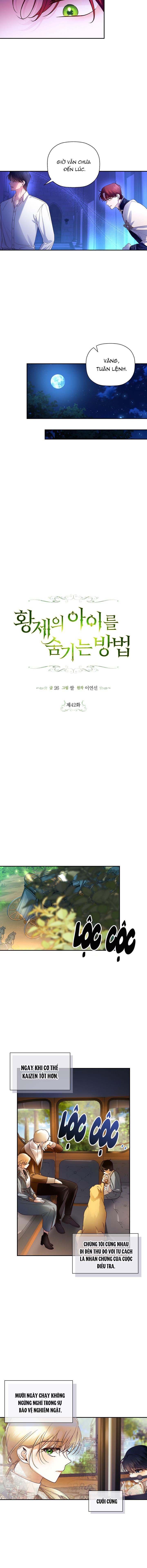 cách che giấu đứa con của hoàng đế chapter 42 4