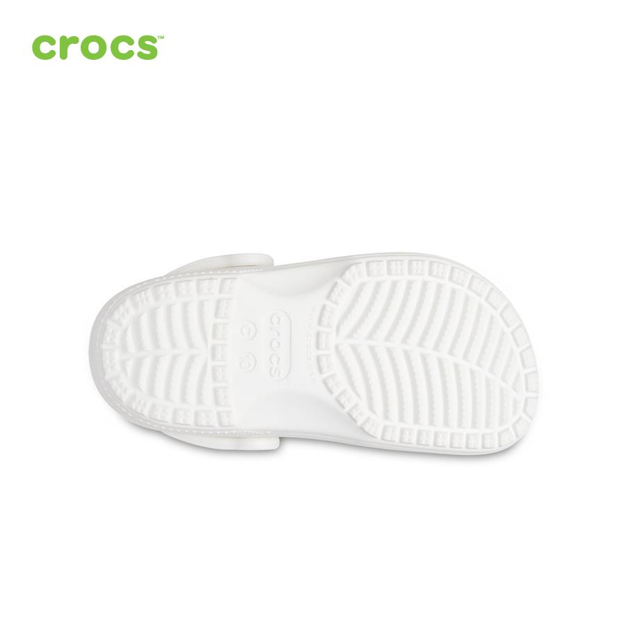 Giày lười trẻ em Crocs FW Classic Clog Toddler White - 206990-100