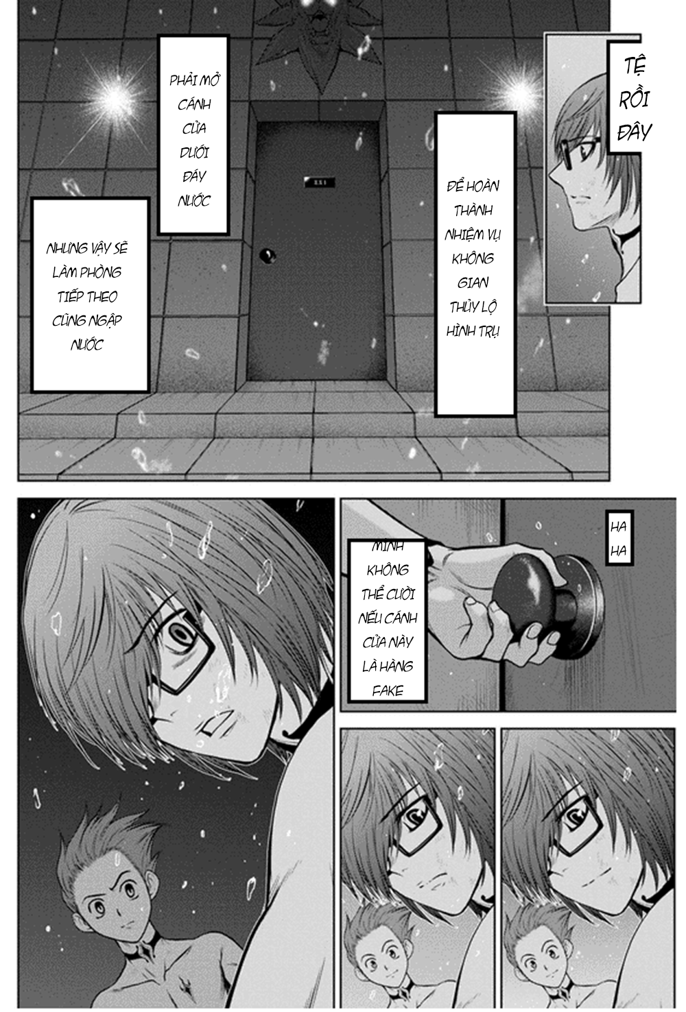 100 tầng trên mặt đất ~ xác suất thoát 0,0001% chapter 8 25