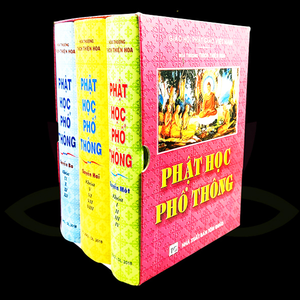 Phật Học Phổ Thông Trọn Bộ 3 Tập - Bìa Cứng