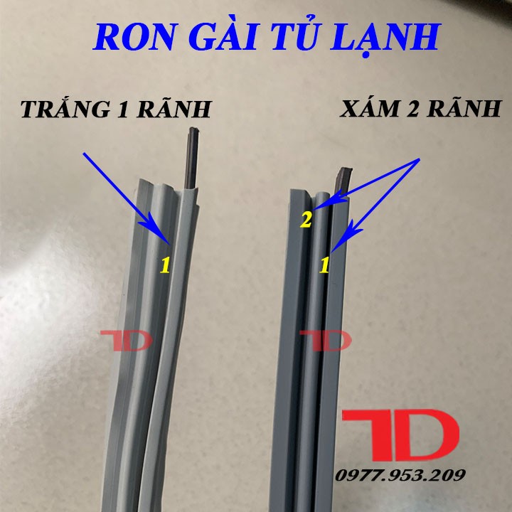 Ron tủ lạnh loại gài các loại