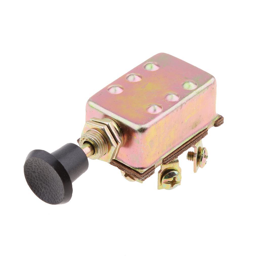 2X RV Motorhome   Farm Vehicle Push Pull Switch for Light Control 2