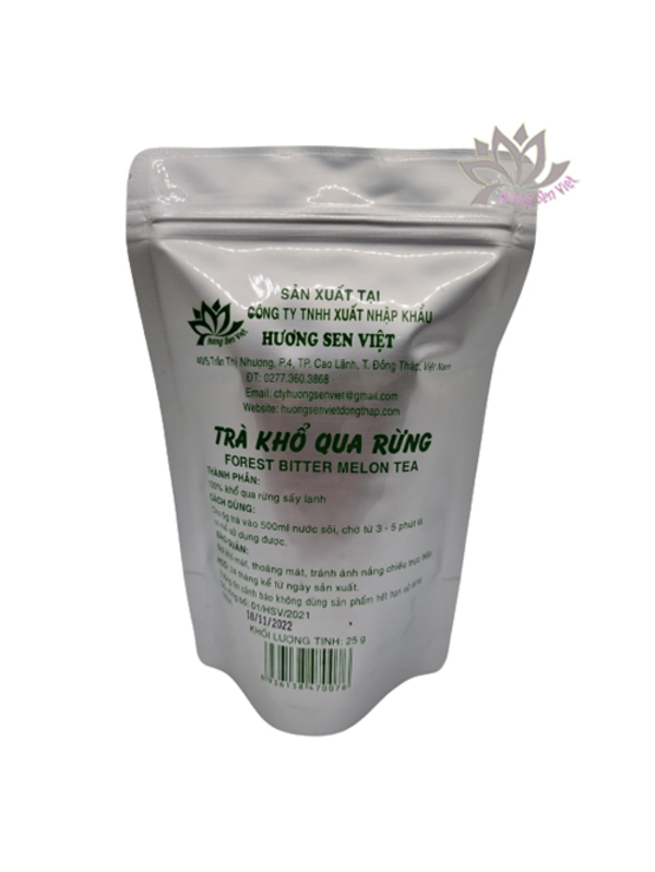 Trà Khổ Qua Rừng (Sấy Lạnh) Hương Sen Việt (25g)