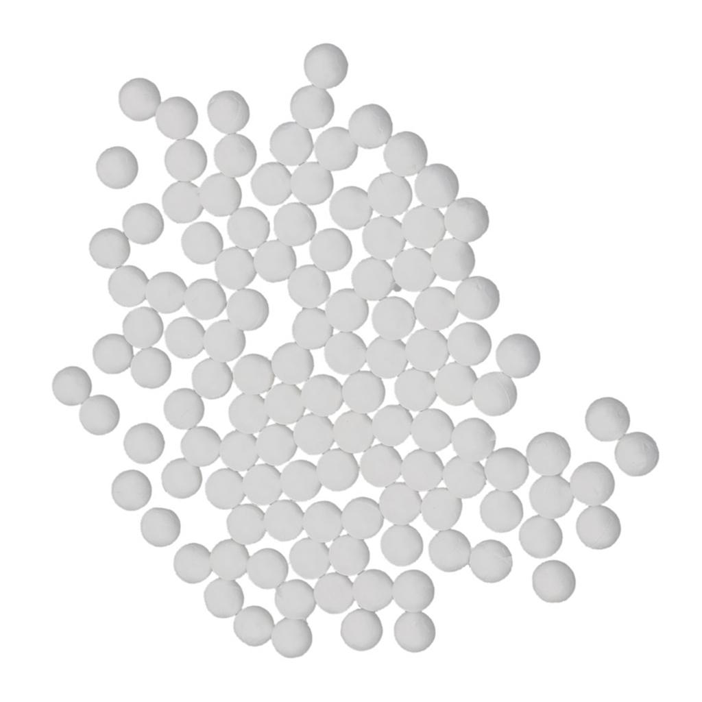 4x100pcs White Modelling Craft Polystyrene Foam Balls  15mm