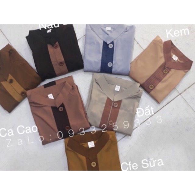 ĐỒ LAM ĐI CHÙA  Lãnh Tựu Phối Tay Ngắn