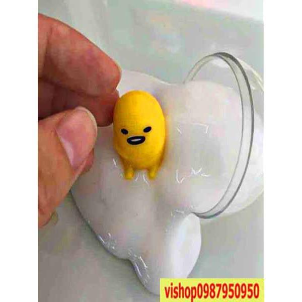 Gudetama trứng lười trút giận đồ chơi dẻo phukienshop