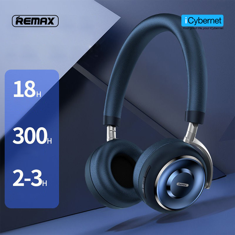 Tai nghe bluetooth chụp tai Remax RB-620HB kiểu dáng on-ear - Hàng chính hãng