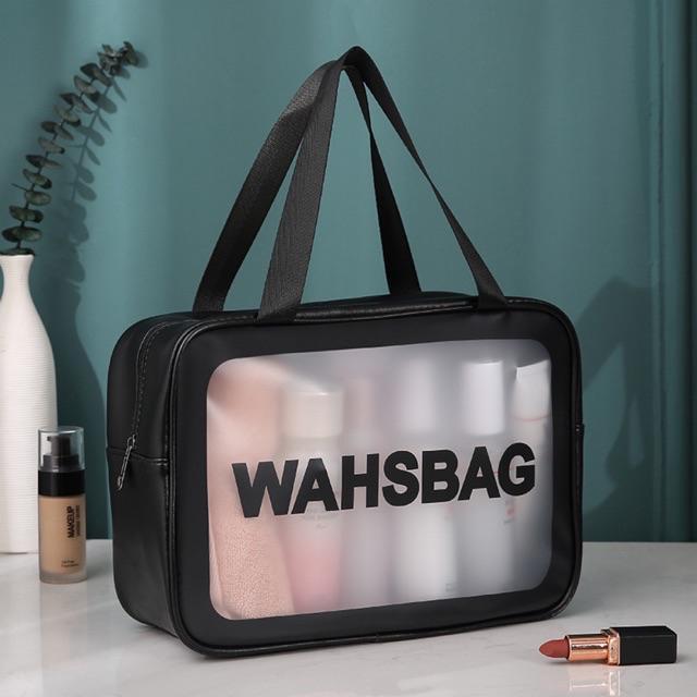 ( Size Lớn ) Túi Đựng Mỹ Phẩm, Đồ Trang Điểm WASHBAG - Túi Đựng Đồ Cá Nhân Du Lịch Thời Trang Chống Thấm Nước