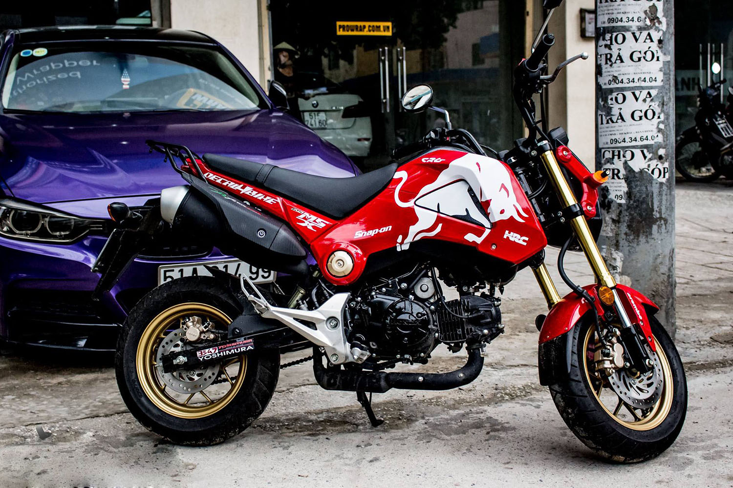Tem trùm MSX 125 Redbull