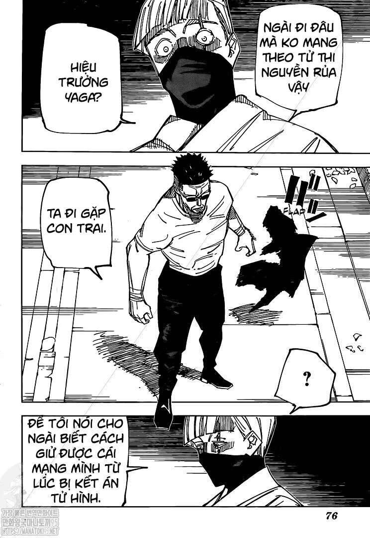 jujutsu kaisen - chú thuật hồi chiến chapter 147 12