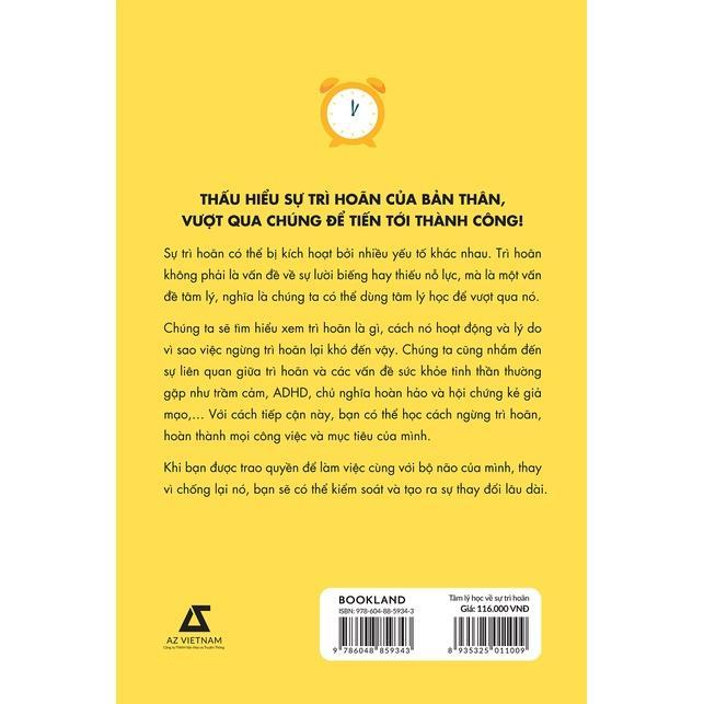 Sách Tâm Lý Học Về Sự Trì Hoãn - Bản Quyền