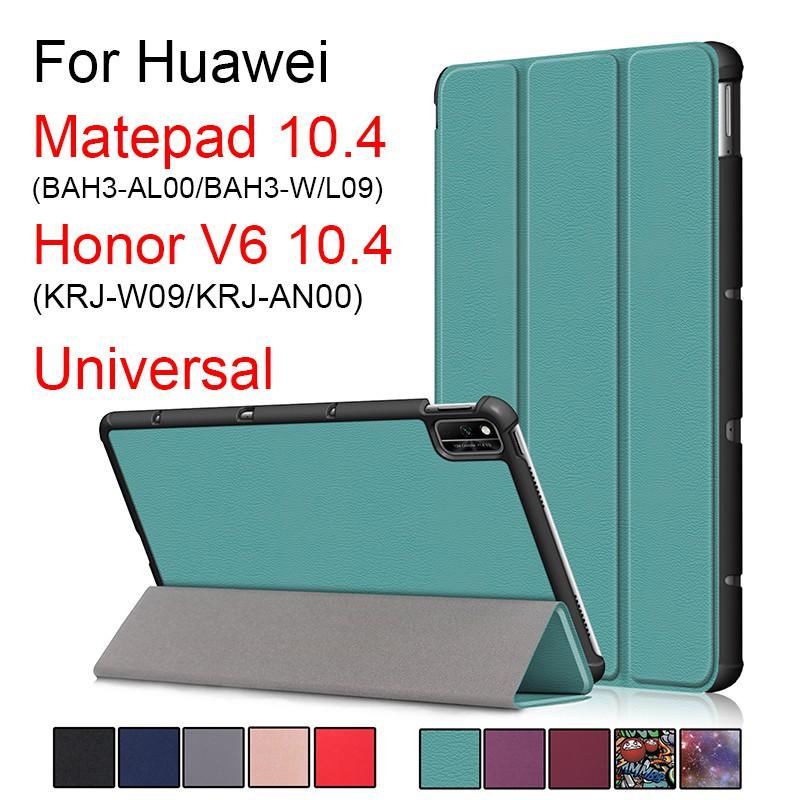 Bao da máy tính bảng nắp gập tự tất có giá đỡ cho Huawei Matepad 10.4 2020/Honor V6 10.4