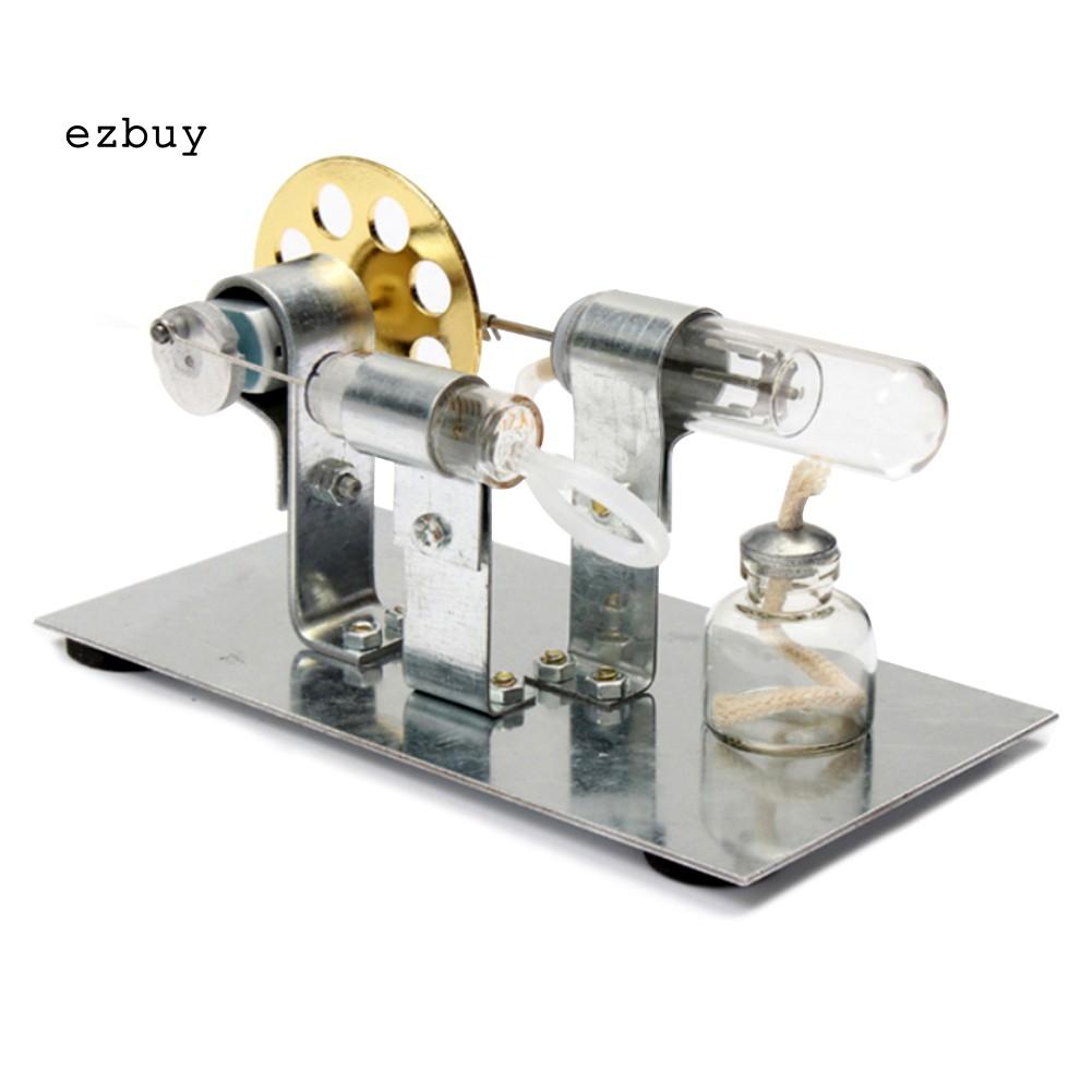 【EY】Hot Air Stirling Engine Model Electric Generator Motor Steam Power Physics Toy