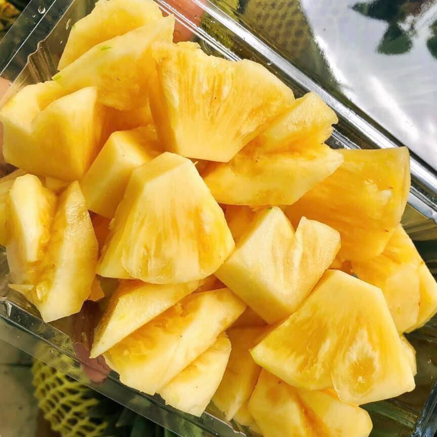 Dứa quả gọt vỏ-1quả