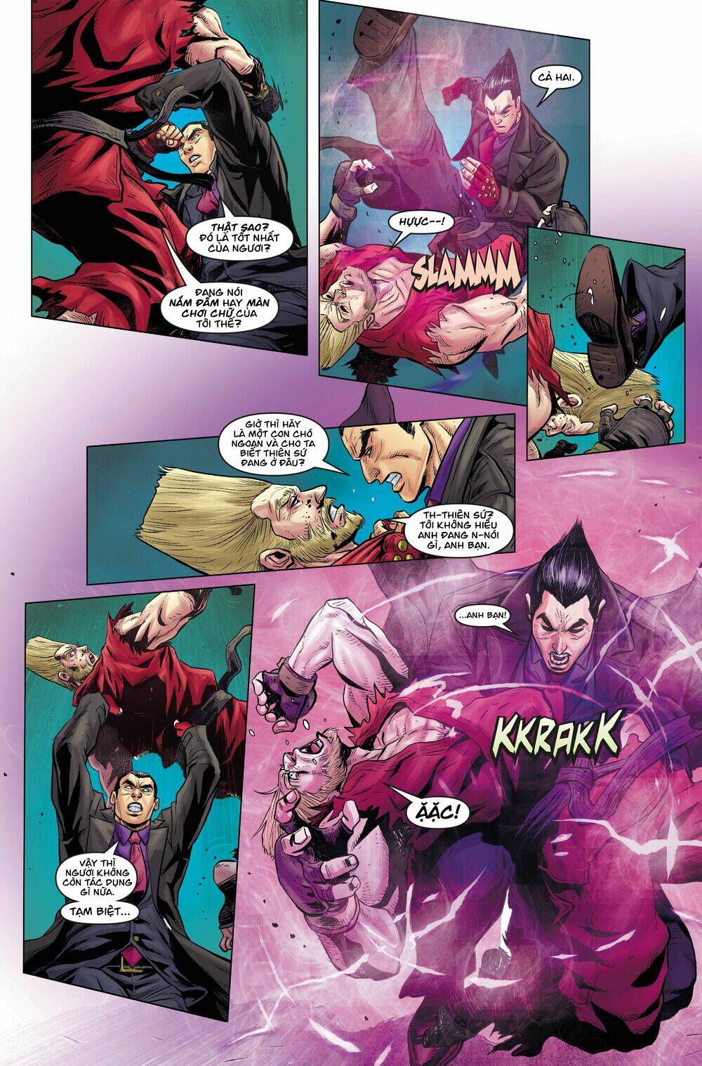 tekken - thiết quyền chapter 4.1 9