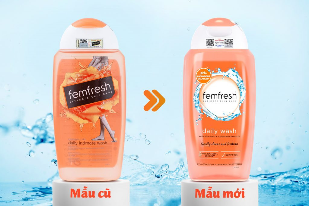 Dung Dịch Vệ Sinh FEMFRESH Daily Wash Kháng Khuẩn, Khử Mùi 250ml