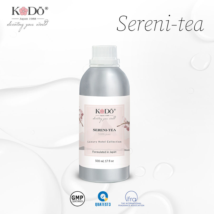 KODO - Sereni-tea - Tinh Dầu Nước Hoa Thơm Phòng Nguyên Chất – Luxury Hotel Collection - 50ml/110ml/500ml