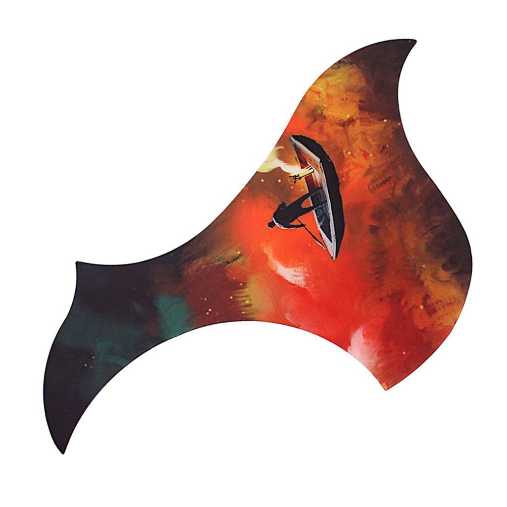 Acoustic Guitar Pickguard Pick Guard Scratch Plate for Acoustic Guitar