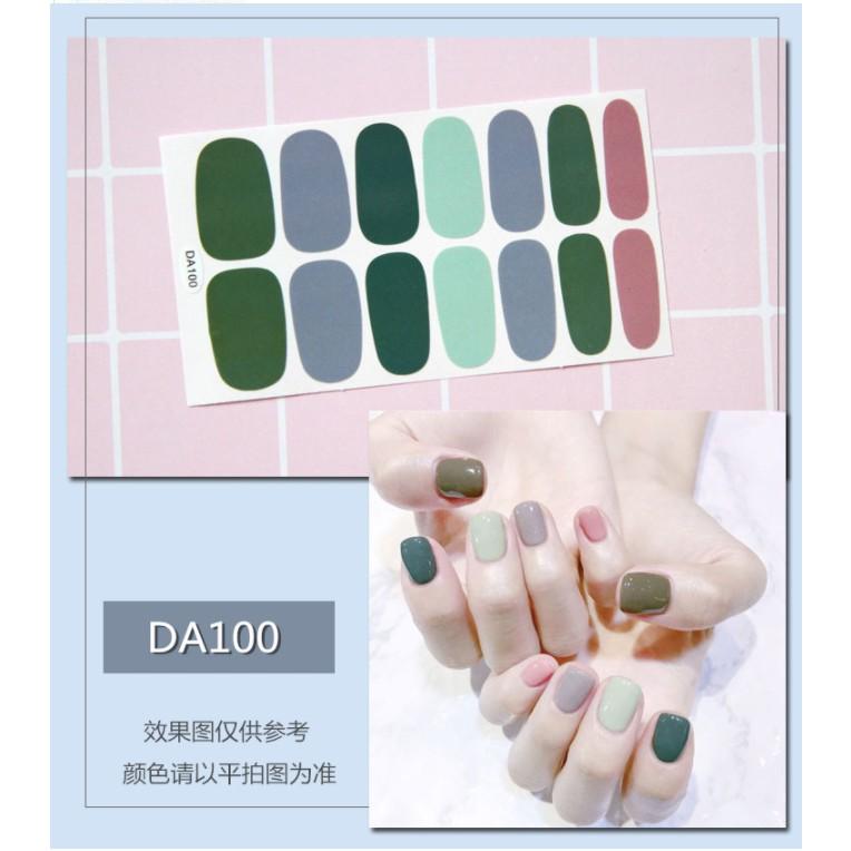 Dán móng tay 3D Korean Style Fashion nail sticker loại tốt