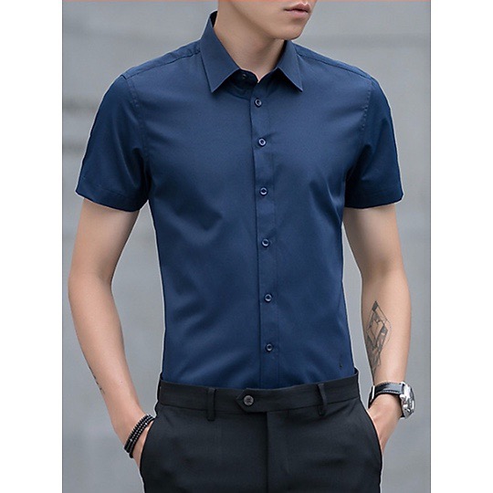 áo sơ mi ngấn + thời trang