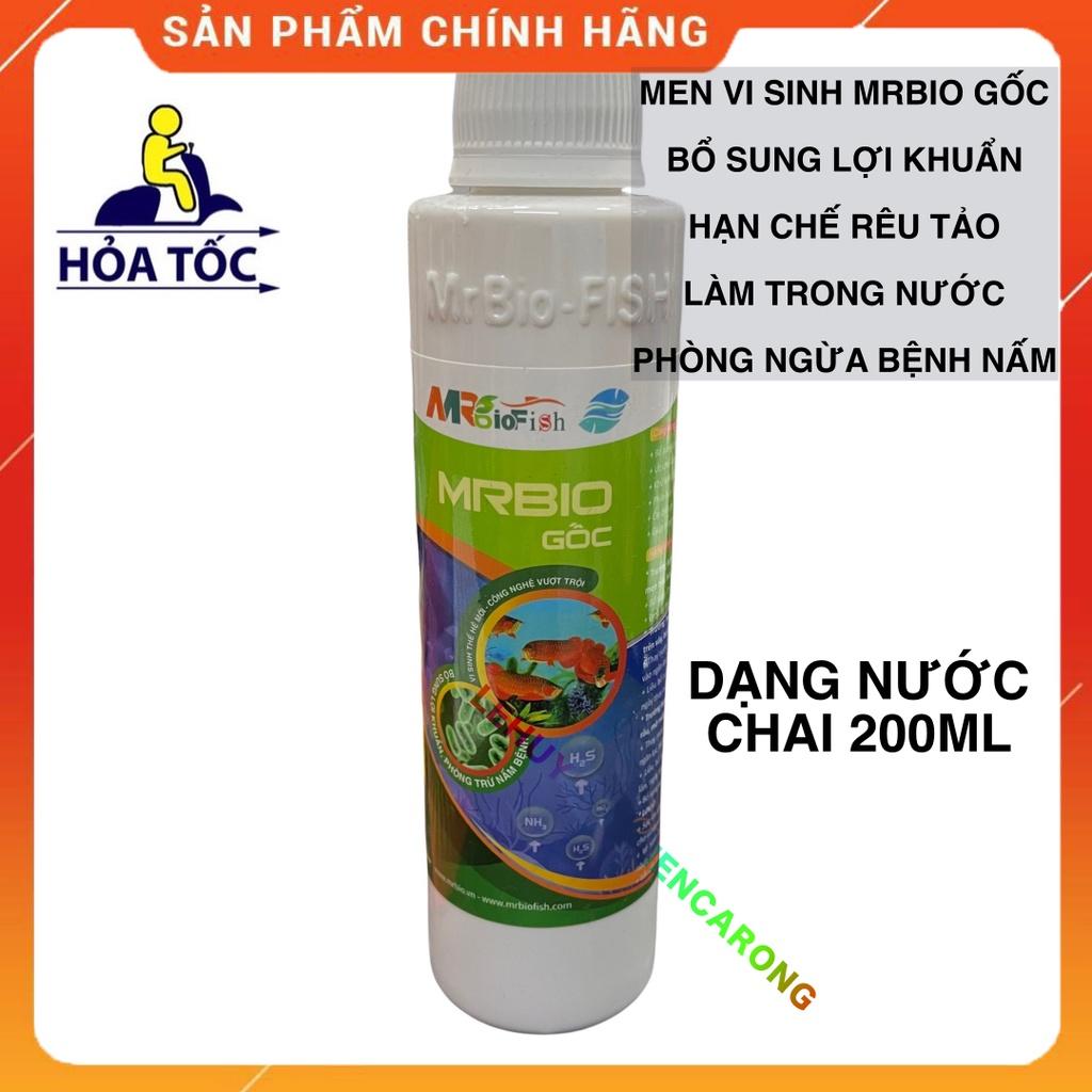 Men Vi Sinh Mr Bio Fish MRBIO GỐC Dạng Nước 200ml Xử Lý Nước Hồ Cá