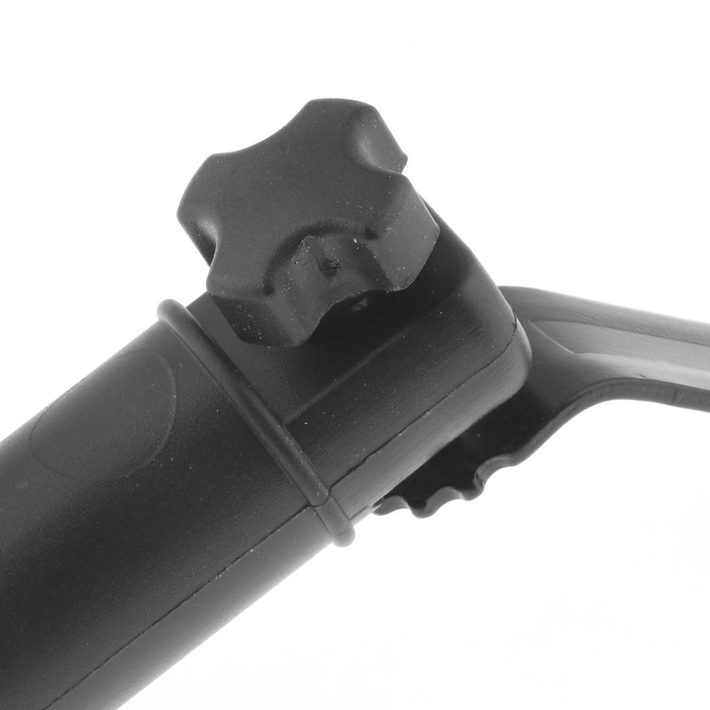 Motorcycle Rearview Mirror Phone Handlebar USB Charger Holder Bracket