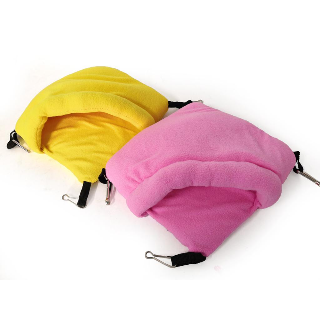 Pet Bird Parrot Sleeping Bed Cotton Hammock for Small Parakeets