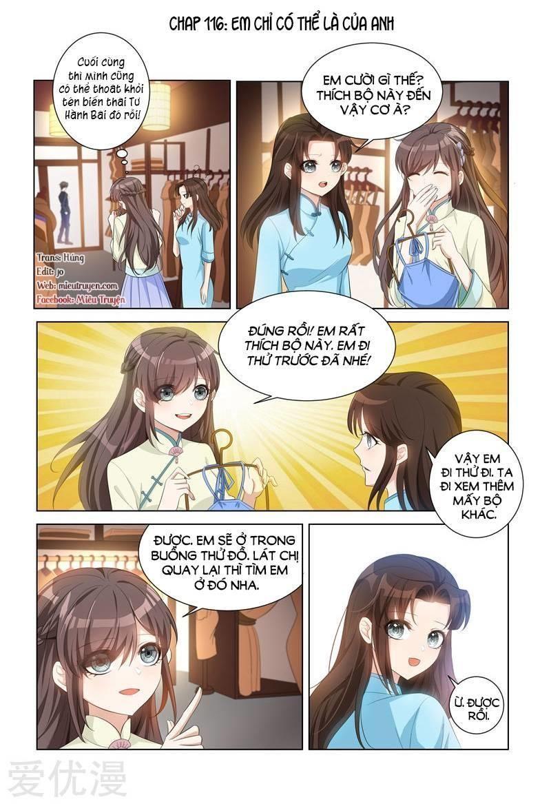 thiếu soái! vợ ngài lại bỏ trốn chapter 116 1