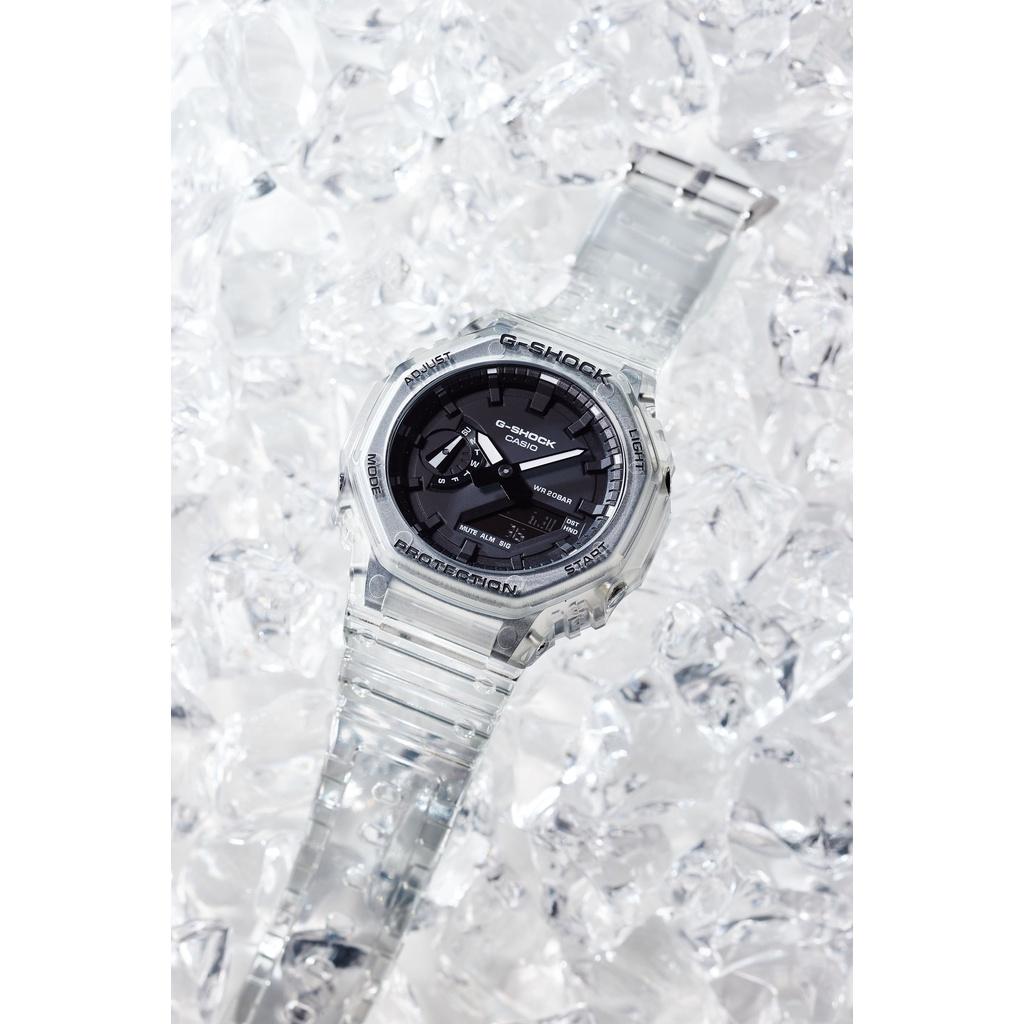 Đồng hồ nam dây nhựa Casio G-Shock chính hãng GA-2100SKE-7ADR