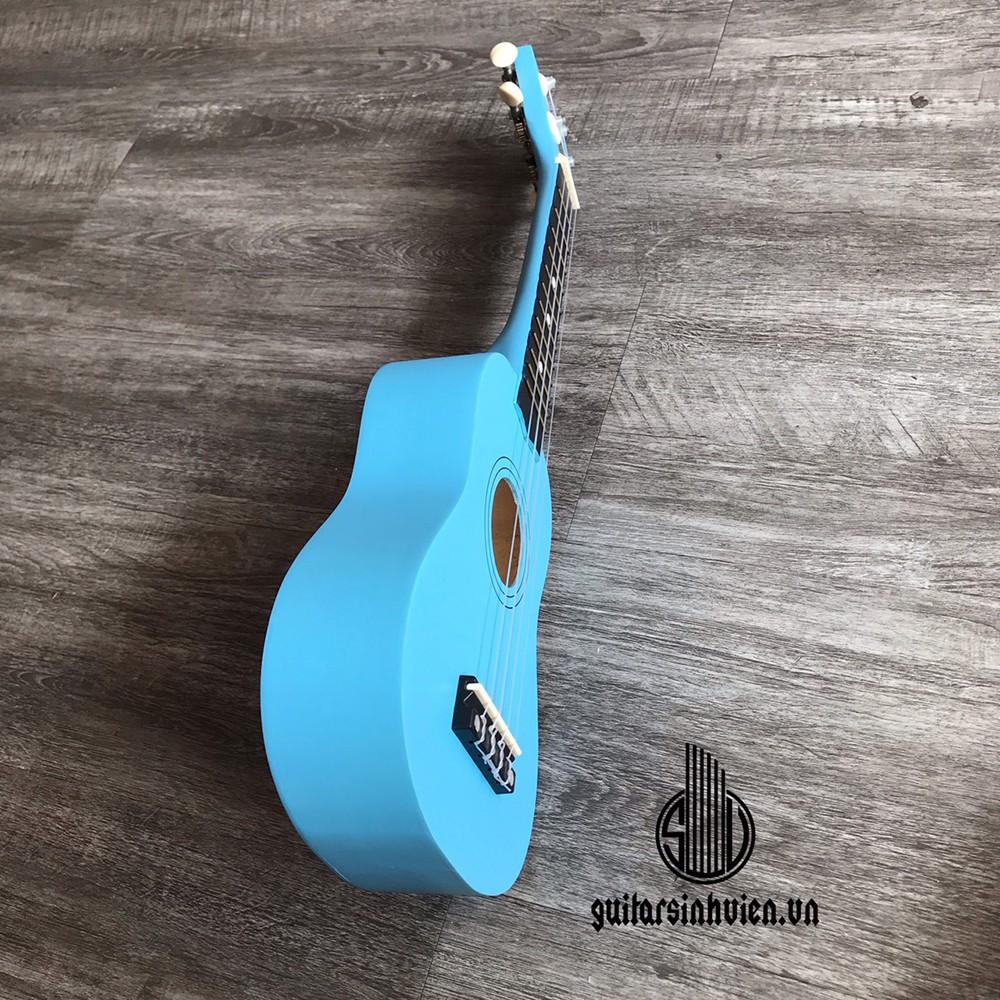 Đàn ukulele soprano xanh trời - tặng 4 phụ kiện cho người mới tập