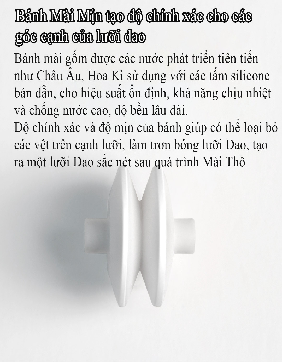 Dụng cụ mài dao hai bánh Huohou HU0045