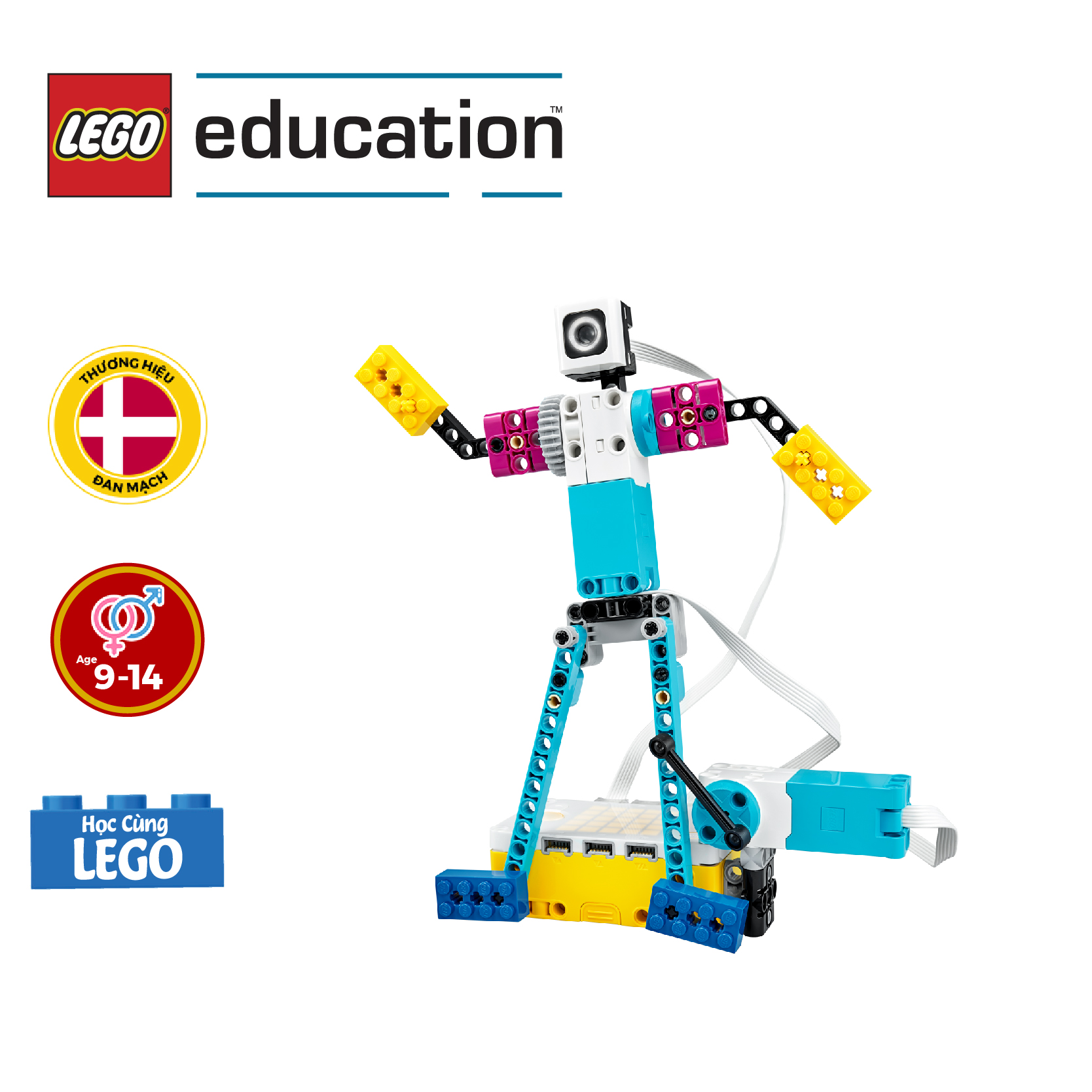 Đồ Chơi LEGO EDUCATION Bộ Kỹ Sư Robot Spike Prime Cơ Bản 45678