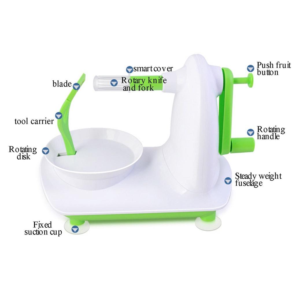 Apple Peeler Machine Slicing Machine Pear Tool Home Hand-cranked Clipping Fruit Cutter Vegetable Tools Potato Slicer Cutter