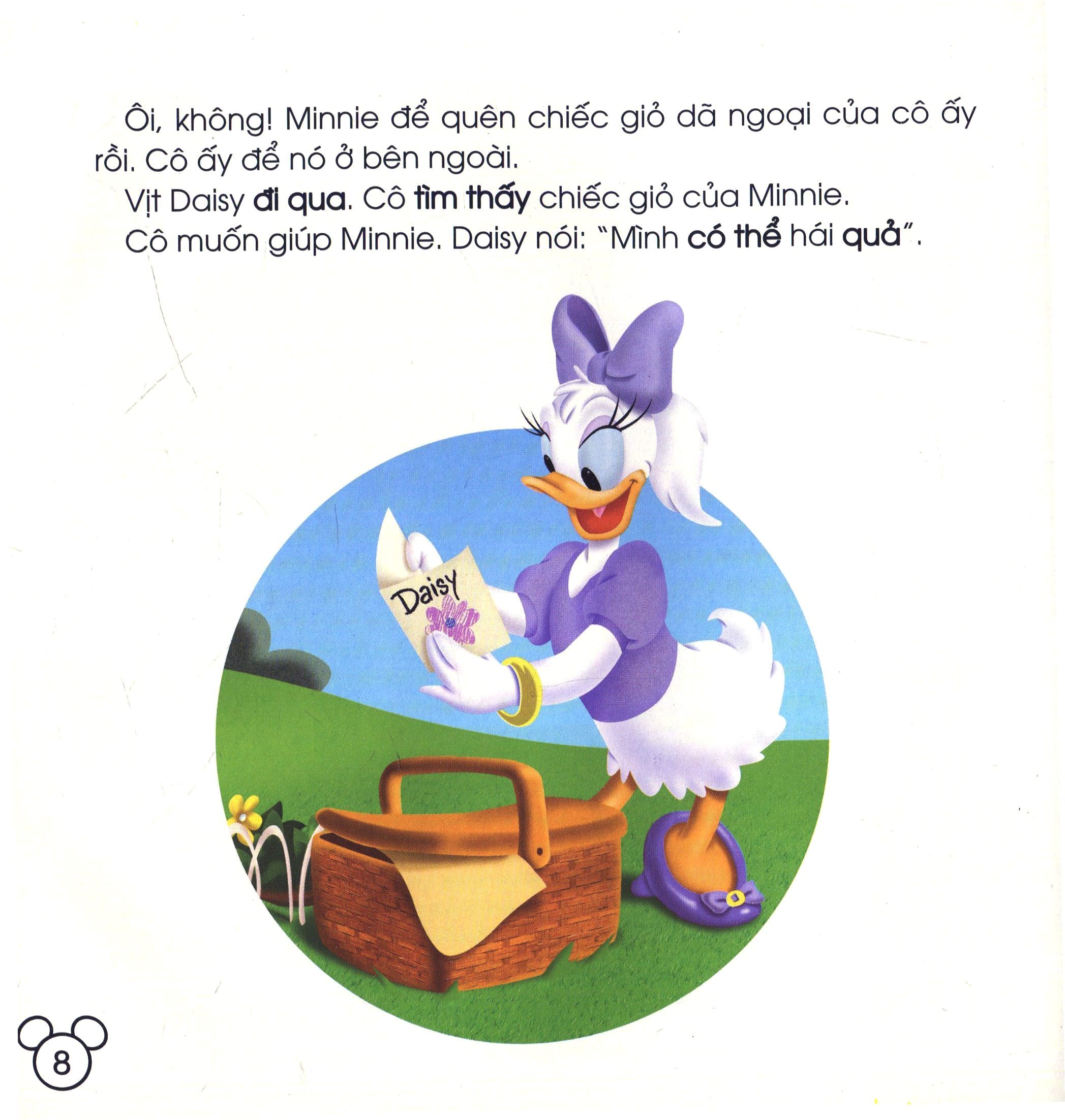 Disney English - Cấp độ 1: Minnie Đi Dã Ngoại + Cố Lên, Goofy! (Kèm CD)