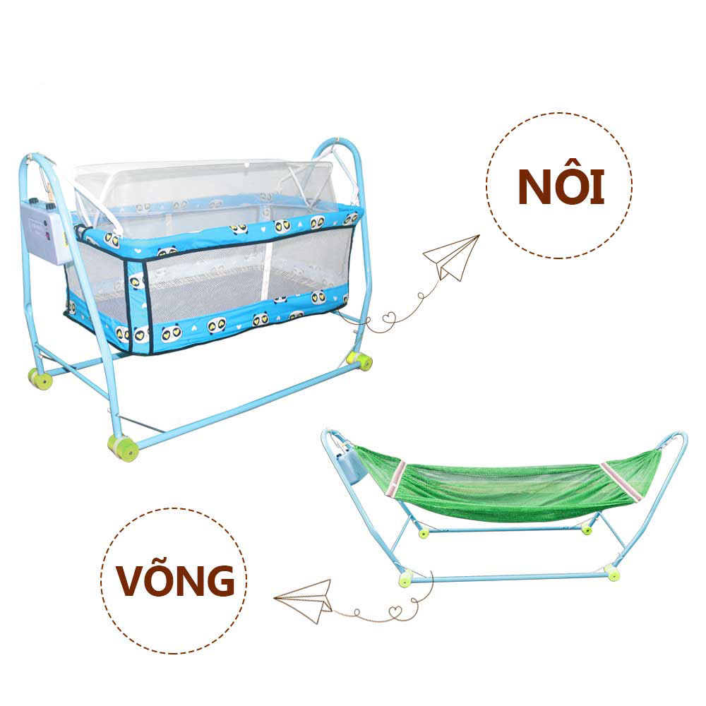 Nôi Võng tự động cho bé 2 trong 1 VINANOI - NV20X