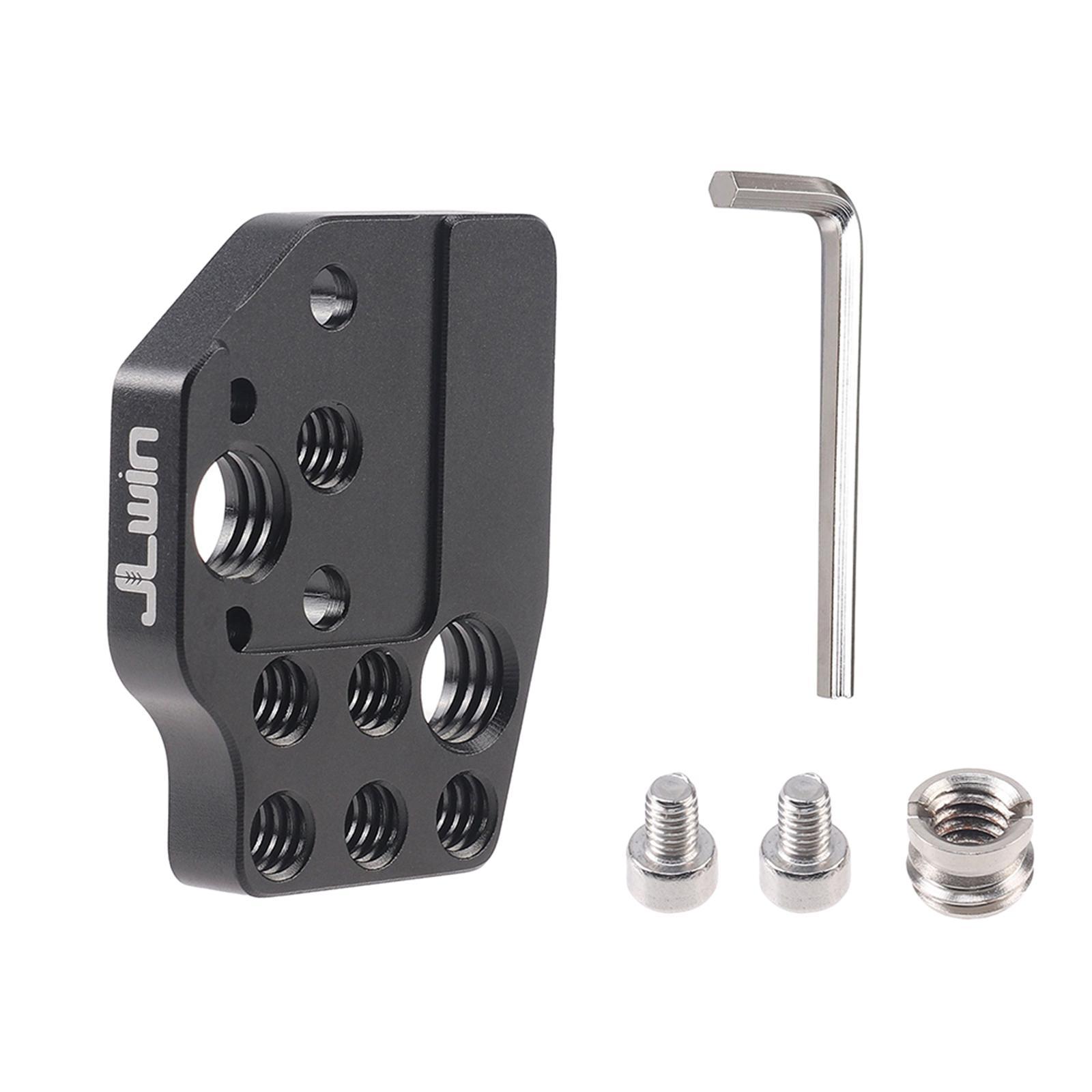 Stabilizer Side Extension Plate Mount with Small Wrench 1/4" Screws 3/8" Screw Expansion Board for Ronin RS2 Rsc2 RS3 RS3 Monitor