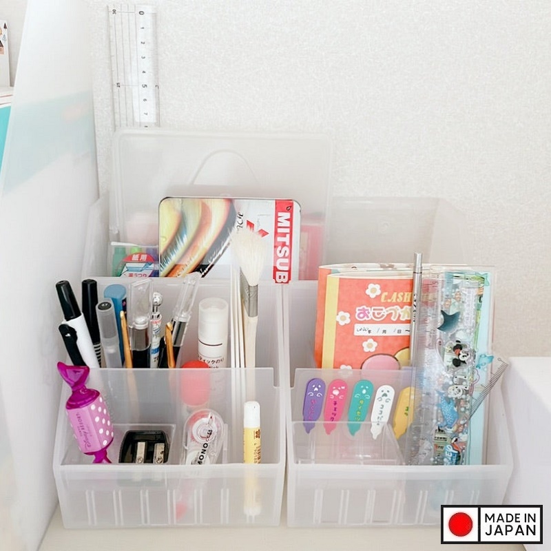Khay đựng đồ đa dụng 2 ngăn Desk Labo - Made in Japan