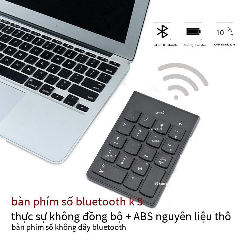 Đảm Bảo Chất Lượng Bàn Phím Số Bluetooth Không Dây Mini 2.4G Bàn Phím Số Bluetooth Ngân Hàng Kế Toán Tài Chính Bàn Phím Văn Phòng