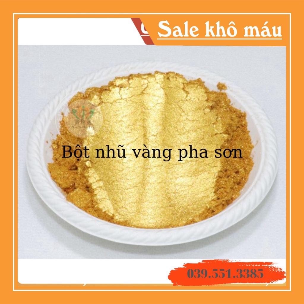 Bột nhũ vàng pha sơn Loại 1kg