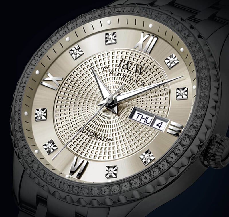 Đồng hồ nam chính hãng IW CARNIVAL IW615G-2 Kính sapphire ,chống xước ,Chống nước 50m ,Bảo hành 24 tháng,Máy cơ ,dây kim loại thép không gỉ 316L, thiết kế đơn giản dễ đeo