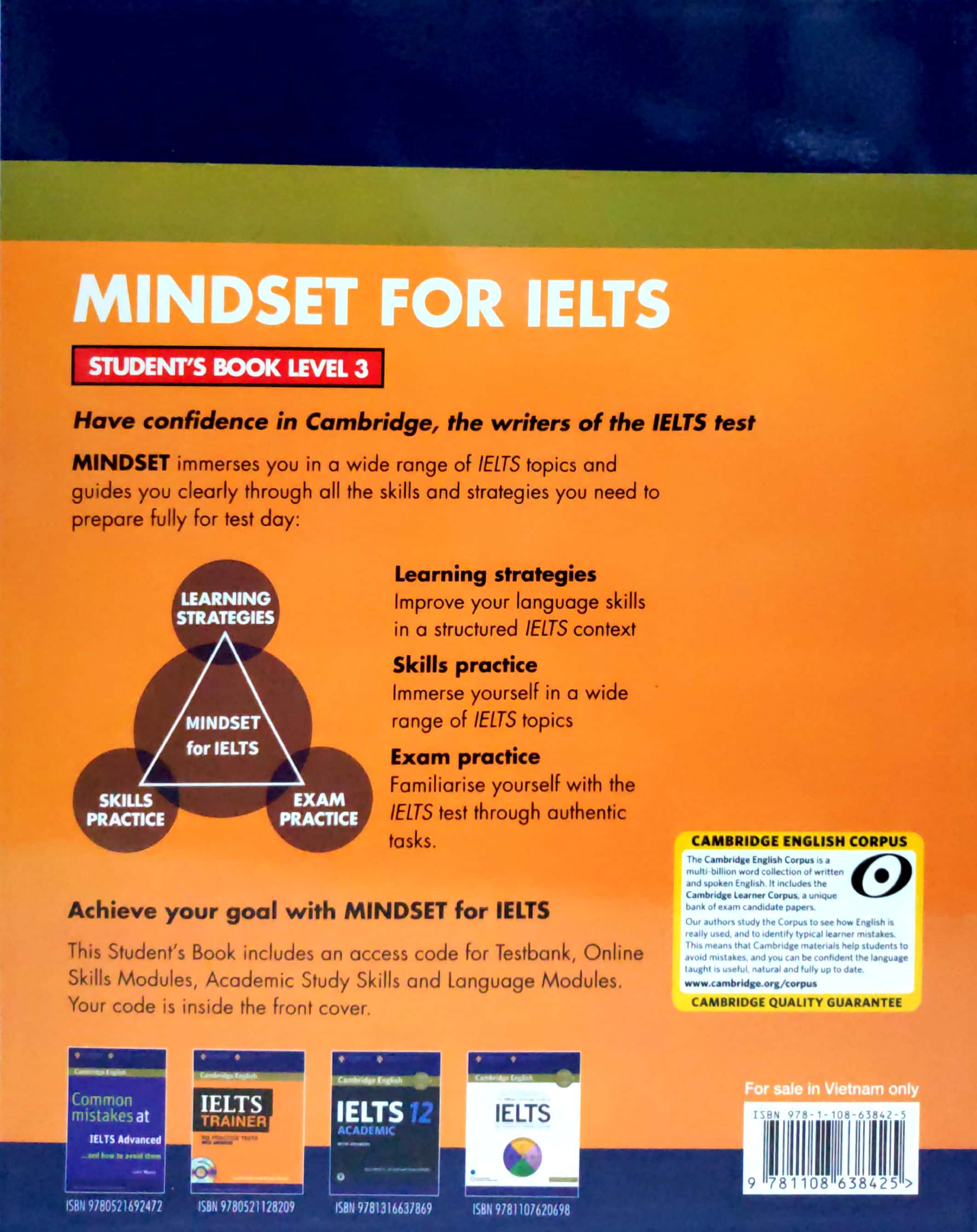 Mindset For IELTS Level 3 Student's Book With Testbank And Online Modules