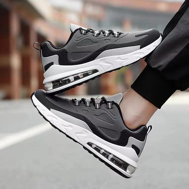 Giày Thể Thao Nam GEMI- Giày Sneaker Màu Trắng - Đen, Giày Thể Thao Giúp Tăng Chiều Cao Nam Nữ - G5220