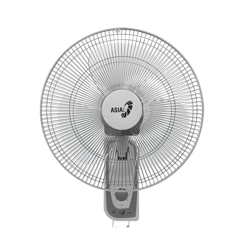 Quạt Treo Tường 2 Dây Asia Vina 55W Vy357290, Vy357790, Vy357190 - Hàng Chính Hãng - Màu Xám