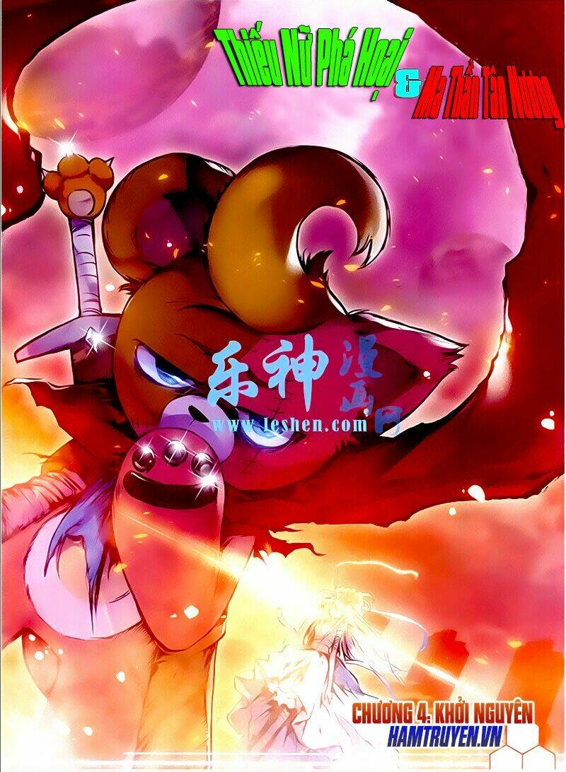 thiếu nữ phá hoại và ma thần tân nương chapter 4 1