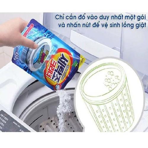 Bột Tẩy , vệ sinh Lồng Máy Giặt Hàn Quốc siêu tiện lợi cho gia đình