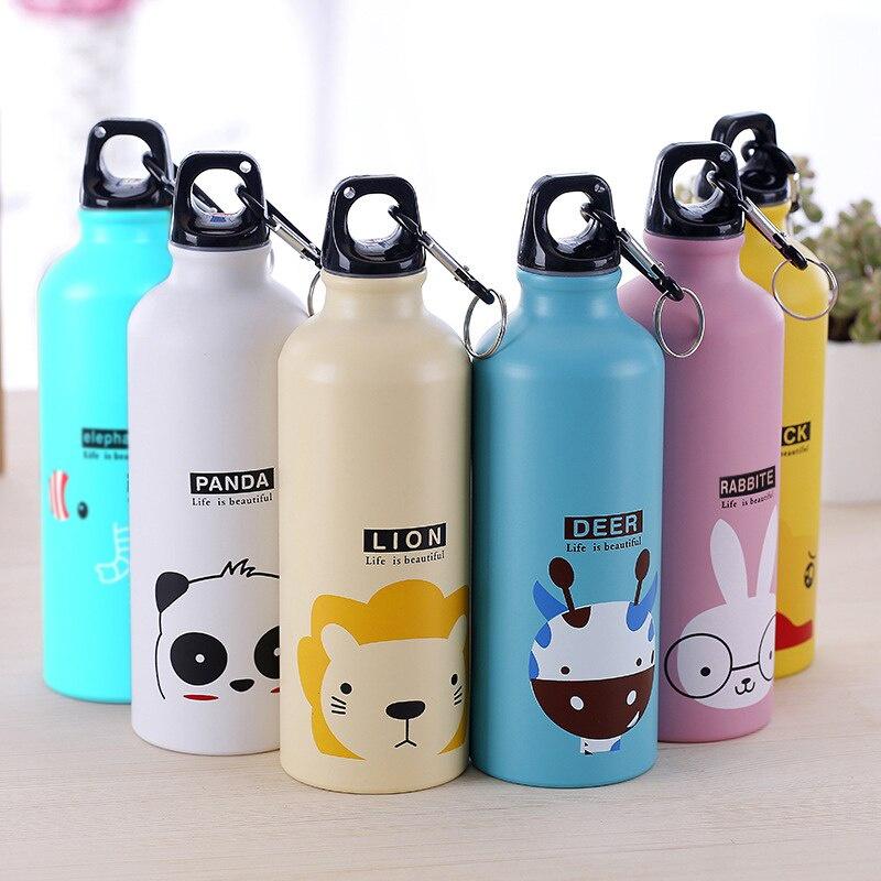 500ml Lovely Travel Coffee Mug Thermos Tumbler Cups Vacuum Flask Thermo Water Bottle Tea Mug Sports Drinkware Accessories